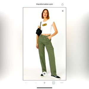 Reformation Bailey High Rise Utility Pant (29)